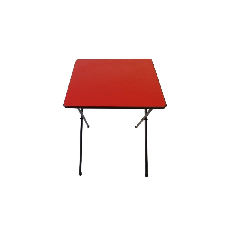 Folding Exam Desk / Table for School / College / University Red