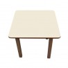Solid wood red blue white walnut beech color study table for kids in london