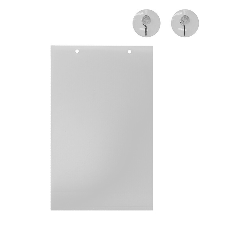 Double Sided Window Display Pocket | Picture Hanging Company UK