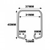 Sliding Door Wall To Floor Kit