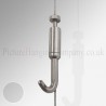 Clip Rail 2m 'All-in-one' Gallery System Kit (Heavy Duty / Wall Track)