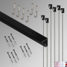 3m C Rail 'All-inclusive' Ceiling Track Gallery Kit for sale in UK 3m C Rail 'All-inclusive' Ceiling Track Gallery Kit for sale in UK