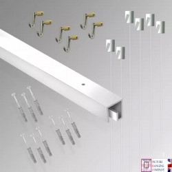3m P Rail 'All-in-one' Gallery Ceiling Track System Kit for sale online in UK