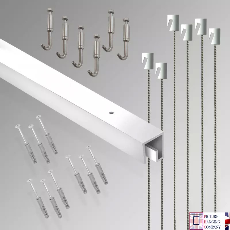 3m P Rail 'All-in-one' Gallery Ceiling Track System Kit for sale online in UK