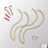 Ceiling Hanging Chain Kit (Gold)
 for sale online in UK Ceiling Hanging Chain Kit (Gold)
 for sale online in UK