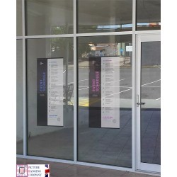White Acrylic Poster Hanger Strips with Suction Cup A4, A3, A2, A1, A0 Landscape and Portrait for sale in UK