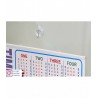 White Acrylic Poster Hanger Strips with Suction Cup A4, A3, A2, A1, A0 Landscape and Portrait for sale in UK