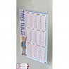 Transparent Acrylic Poster Hanger Strips with Suction Cup A4, A3, A2, A1, A0 Landscape and Portrait for sale in UK