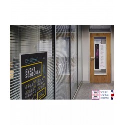 Transparent Acrylic Poster Hanger Strips with Suction Cup A4, A3, A2, A1, A0 Landscape and Portrait for sale in UK