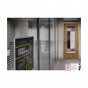Transparent Acrylic Poster Hanger Strips with Suction Cup A4, A3, A2, A1, A0 Landscape and Portrait for sale in UK