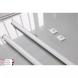 Aluminum Poster Hanging Kit with Self-Stick Hooks Black Silver White A4,A3,A2,A1,A0, B0, B1, B2 , B3 for sale online in UK