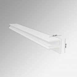 Yellow Colored Glass Shelf  (Including Bracket) for sale online in UK