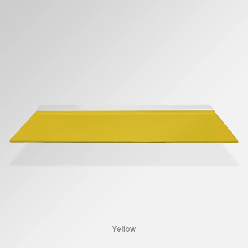 Yellow Colored Glass Shelf  (Including Bracket) for sale online in UK Glass Shelf Wall Mount Yellow Colored Glass Shelf  (Including Bracket) for sale online in UK Glass Shelf Wall Mount
