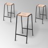 Stackable Bar Stool Easy to Stack and Store kitchen island stool
