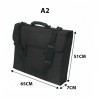 Light Weight Art Portfolio Bag A3 art shop portfolio carry case A2 A1 A0 Heavy Duty Waterproof art carry Cases