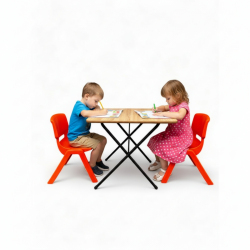 kids activity table and chairs for playing study creativity folding table and chairs set