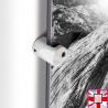 Wall Mount Art Supports - Steel Plate Art Supports (8mm, Side Edge Grip)