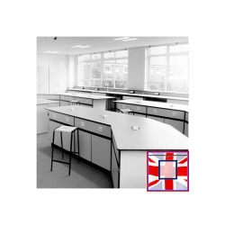 Laboratory Stool, Wooden Top (School Lab High Chair)Including Bracket) for sale online in UK