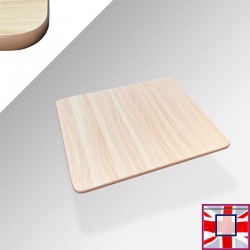 Square Tabletop Replacement 60x60cm - Renew Your Foldable Exam Desk (Colour: Beechwood)  for sale online in UK