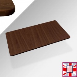 Rectangular Table Replacement Top 110x55cm - Renew Stackable School Tables (Colour: Dark Oak & ) for sale online in UK