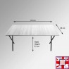 Long Folding Kids Table - Children's Play School Furniture (Easy Storage) for sale online in UK