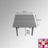 Kids Coloured Wood Table - Children's Desk for Learning & Playtime (Red, White, Blue, Walnut, Beechwood) for sale online in UK