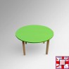 Kids Round Coloured Table - Children's Preschool Desk ( Lime) for sale online in UK