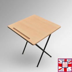 Folding Exam Desk (Small School Table for sale online in UK