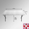 Long Folding Kids Table - Children's Play School Furniture (Easy Storage)  for sale online in UK