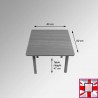 Kids Coloured Wood Table - Children's Desk for Learning & Playtime (Red, White, Blue, Walnut, Beechwood)