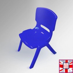 Round Folding Kids Table & Party Chairs Set - Children's Activity Furniture