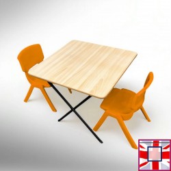 Folding Kids Table & Party Chairs Set - Children's Activity Furniture for sale online in UK