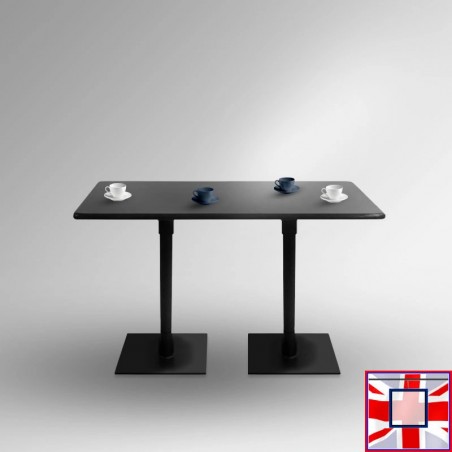 Large Stone Bistro Table, 120cm - Rectangular Granite Tabletop (Seats 4 People) for sale online in UK