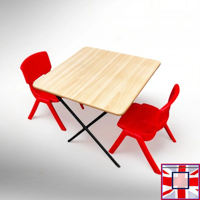 Folding Kids Table & Party Chairs Set - Children's Activity Furniture