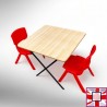 Folding Kids Table & Party Chairs Set - Children's Activity Furniture