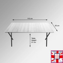 Long Folding Kids Table & Party Chairs Set - Children's Activity Furniture for sale online in UK