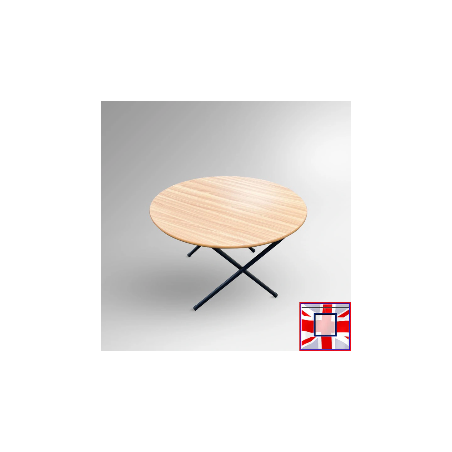 Round Folding Kids Table - Children's Play School Furniture (Ages 3 to 9 Years)