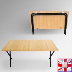 Long Folding Kids Table - Children's Play School Furniture (Easy Storage) for sale online in UK