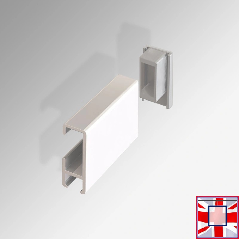 Clip Rail Lighting 'End Piece' for sale online in UK