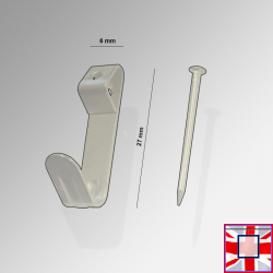Picture Hook & Pins, Single (Framing Supplies) for sale online in UK