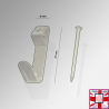 Picture Hook & Pins, Single (Framing Supplies) for sale online in UK