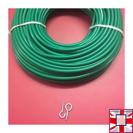Voile / Net Curtain Wire (Various Colors)  for sale online in UK