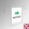 Gridwall / Mesh Document Holder (A4 Pocket) for sale online in UK