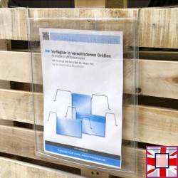 Gridwall / Mesh Document Holder (A4 Pocket) for sale online in UK
