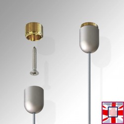 Poster Hanging Kit - EXTRA (for Aluminum Hangers) for sale online in UK