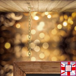 Ceiling Hanging Chain Kit (Gold)  for sale online in UK