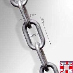 Welded Chrome Steel Chain (Heavy Duty) for sale online in UK