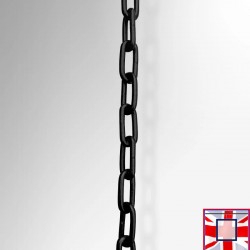 Welded Black Steel Chain (Heavy Duty) for sale online in uk