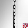 Welded Black Steel Chain (Heavy Duty) for sale online in uk