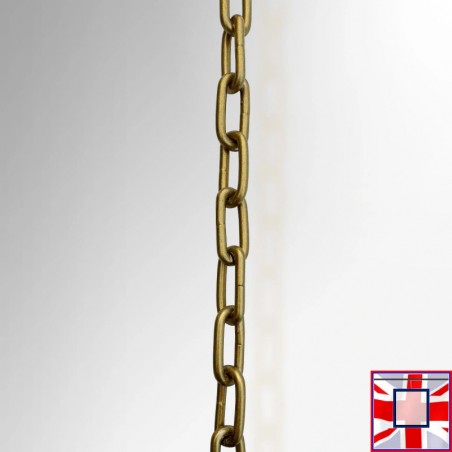 Welded Gold Steel Chain (Heavy Duty)  for sale online in UK